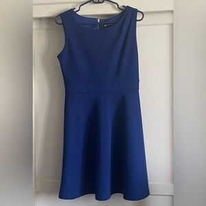 Valerie Bertinelli Blue A-Line Dress. Pre-Owned.